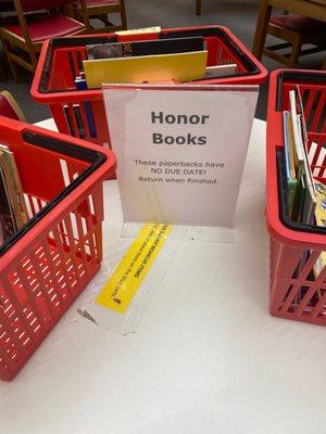 Honor books