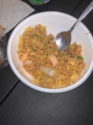 Shrimp fried rice