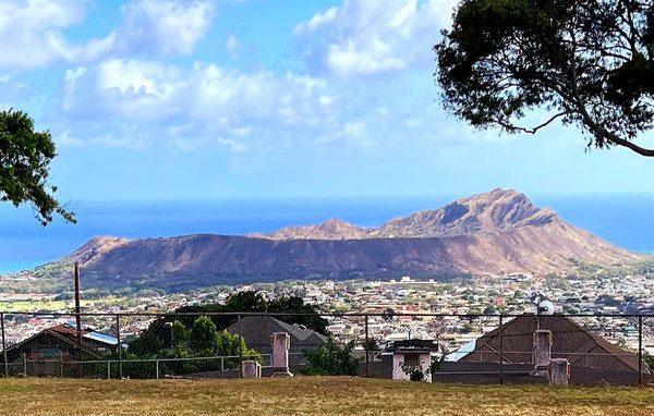 Spectacular view of Diamond Head.