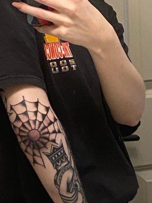 Black Dagger Tattoo