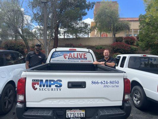 Did you know that MPS is not just a Security company?  We are partnered with A.L.I.V.E. Active Shooter Survival Training!