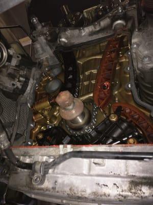 2004 Mercedes c230 timing chain replacement