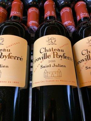 Classic Chateau Leoville Poyferre. 98 point Bordeaux future purchased from Bounty Hunter