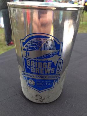 2014 Bridge to Brews Brewfest cup!