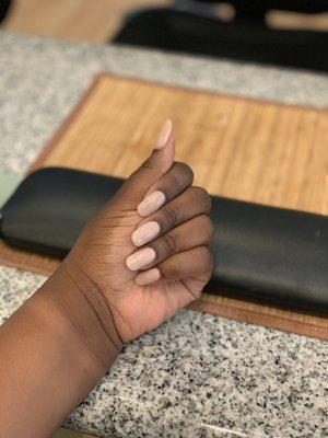 Color: Machu-Peach-U Dip Manicure