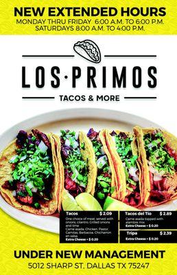 Los Primos Tacos & More