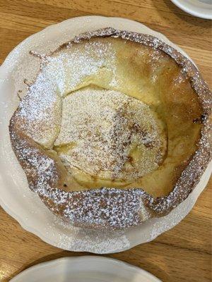 Dutch Baby before we added the fixings