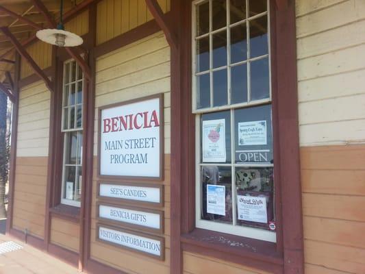 Benicia Main Street, located on First Street