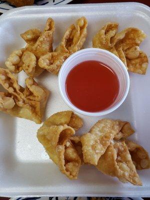 Crab rangoon 1 order