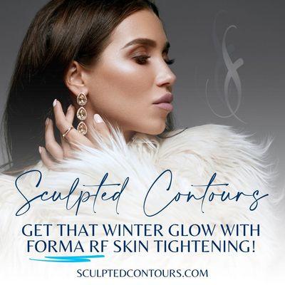 Forma RF Skin Tightening is the celebrity facial.  Tighten skin build collagen instant results that build over time.