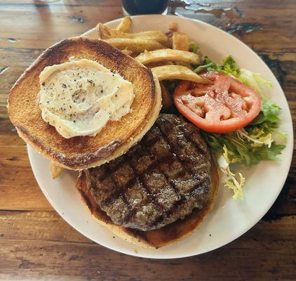 Wagyu "Round Lake" Burger.