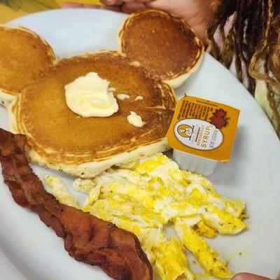 Kids pancake breakfast.