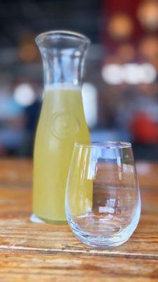 $6 Mimosa carafe on Saturday and Sunday.