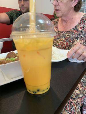 Mango Bubble Tea