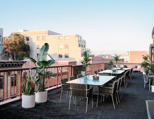 View from the patio at Spiller Law's San Francisco location