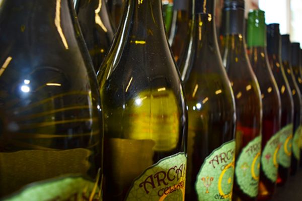 Arcane Cellars wine bottles