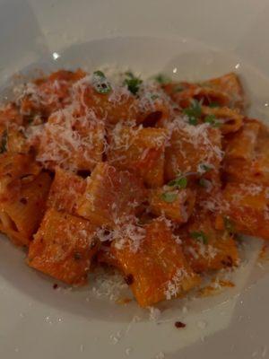 Spicy rigatoni