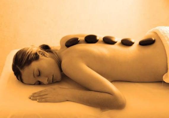 Hot stone massage