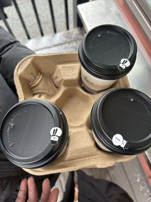 Coffees to go