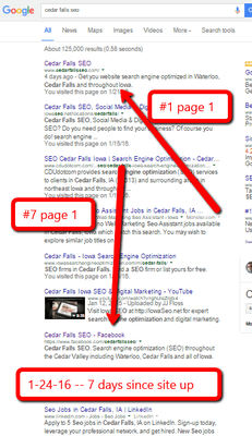 case study google #1 ranking