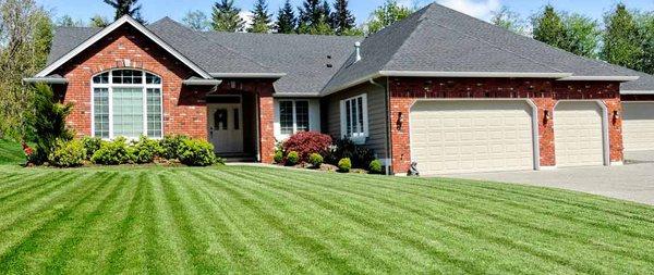 A healthy, green lawn makes the home look so much better...