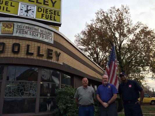 Employees who have served our country as veterans. We are a veteran owned company.