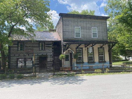 The Olde Mill Inn - much bigger than it looks from the outside.