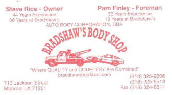 Bradshaw Body Shop