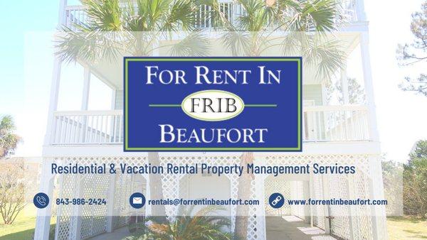 Residential & Vacation Rental Property Management Services