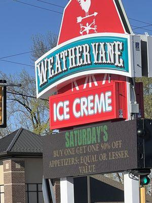 Weather Vane Ice Creme