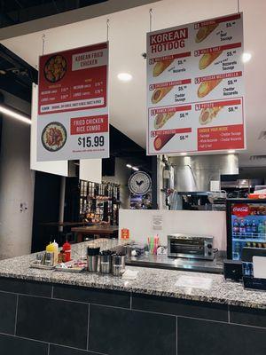 godaak Korean fried chicken stall