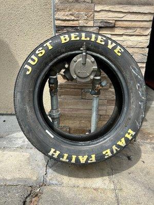 Motivational Display Tires