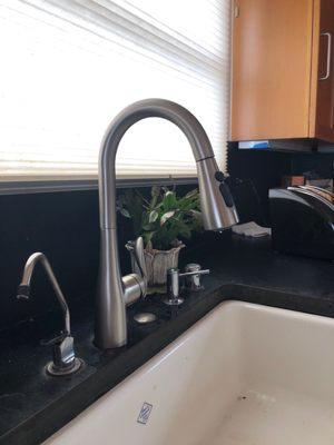 Our new faucet