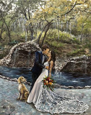 Hayes Hollow Ceremony Painting