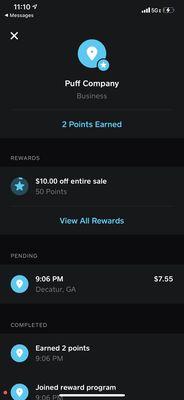 Rewards program