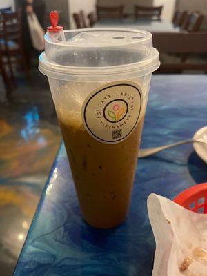 Cold Vietnamese coffee