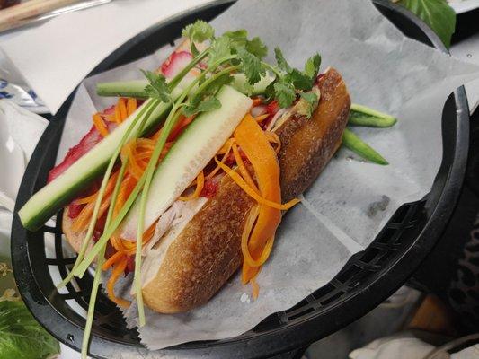 #1 Special banh mi (dac biet, $7.50).