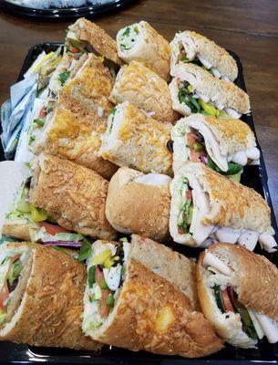 Subway Sandwich platter