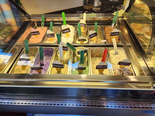 Gelato flavors