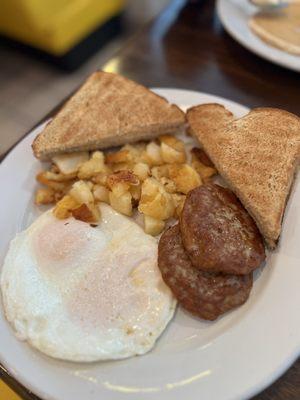 Turkey Sausage Patty platter