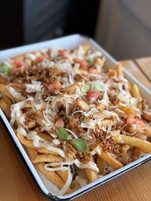 Vegan truffle fries