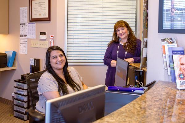 Bianca - Office Manager 
 Tina - Dental Assistant