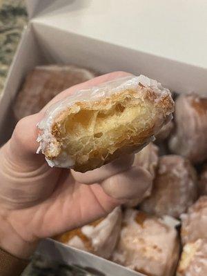 Inside cronut hole