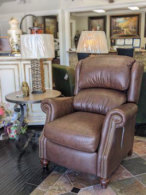 20% OFF Bradington-Young recliners now through August 31st at Douglas Furniture!