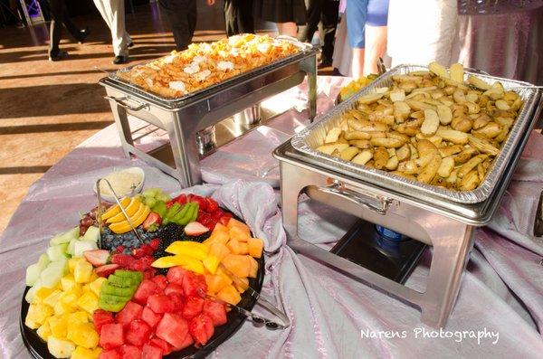 Buffet Stations with our Equipment