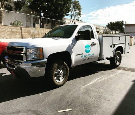 Chevy 2500 HD Utility truck ready for the road.