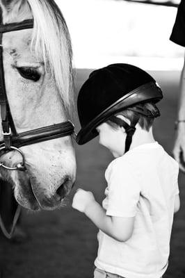 Hippotherapy session