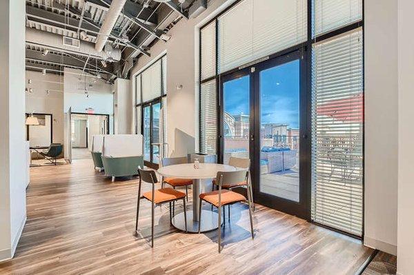 Wonderfully bright and open with East facing windows throughout the Shared Space!