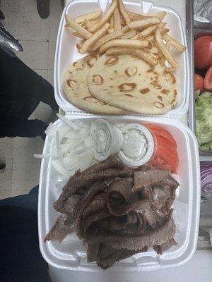 Gyros dinner