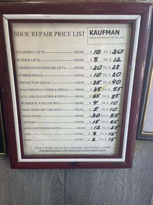 Prices